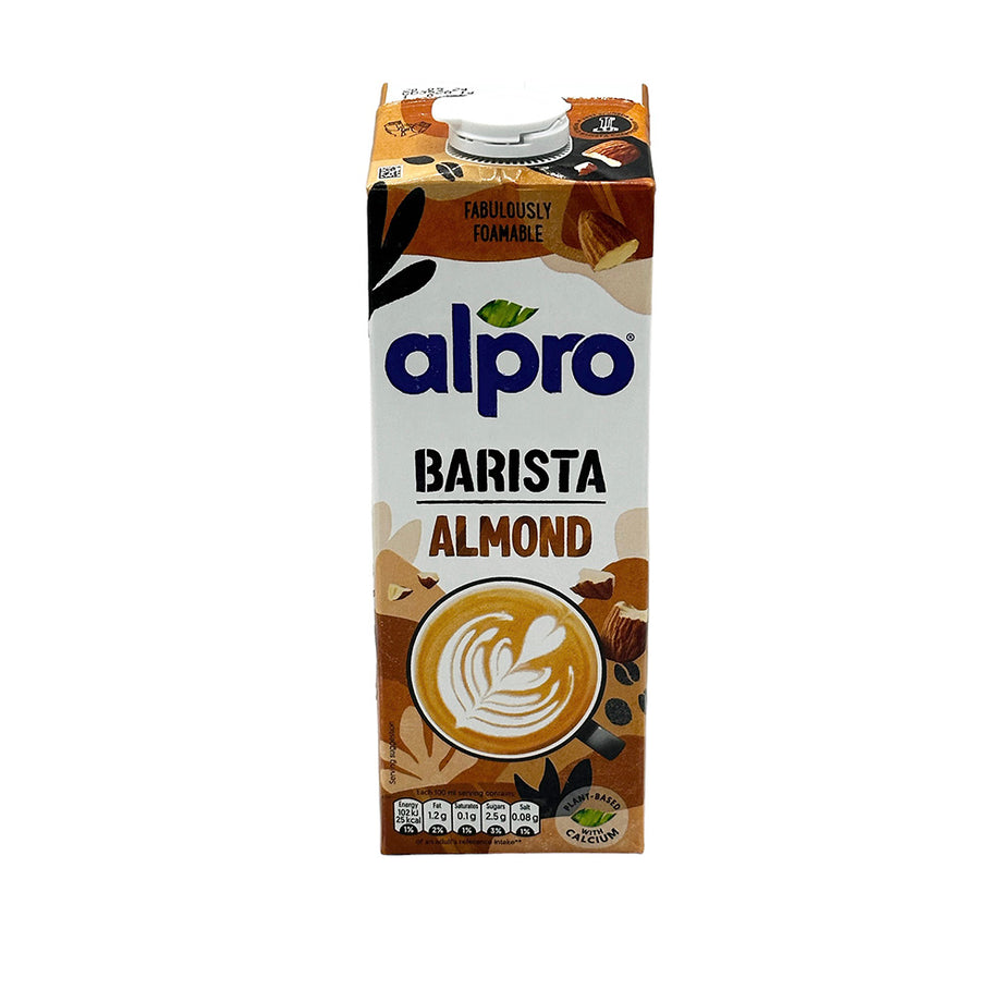 Alpro Barista Almond Milk (1L) – Nearly Naked Veg