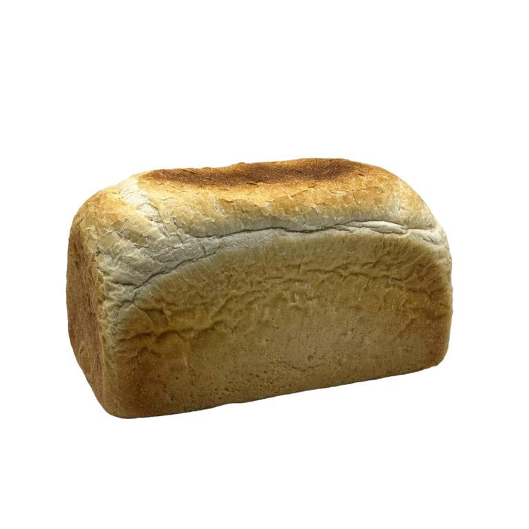 White Square Bread Loaf (750g) Nearly Naked Veg